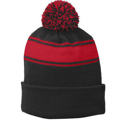 Black/ True Red