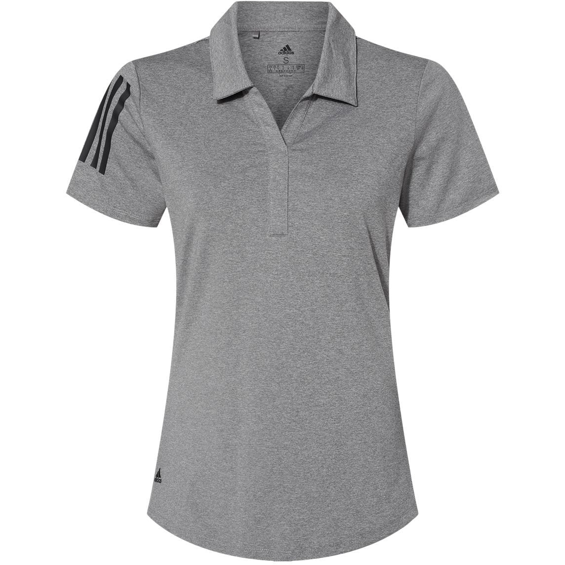 Grey Three Heather/ Black