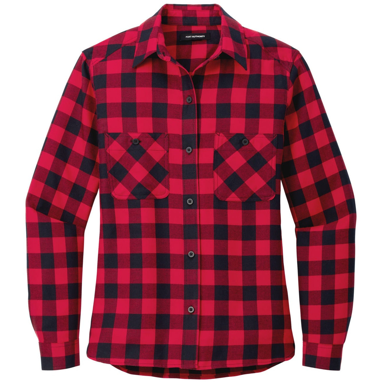 Red/ Black Buffalo Check