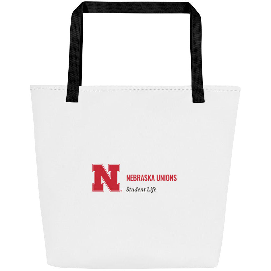 Union All-Over Print Large Tote Bag