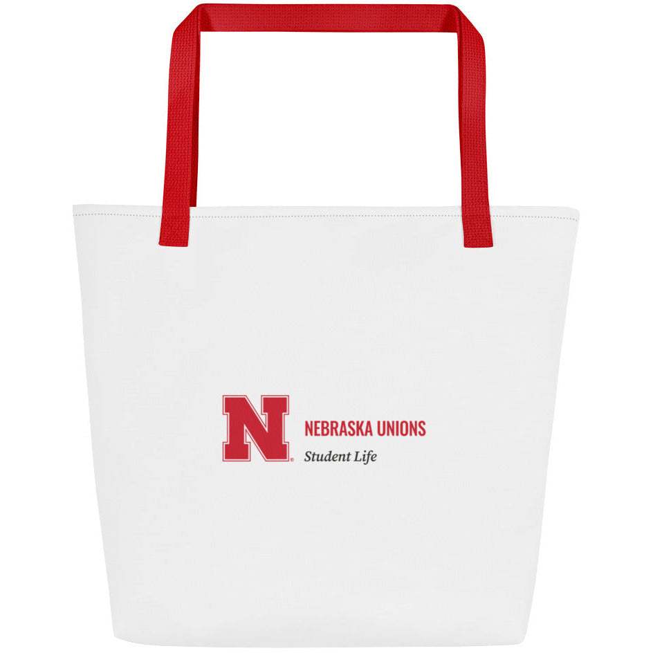 Union All-Over Print Large Tote Bag