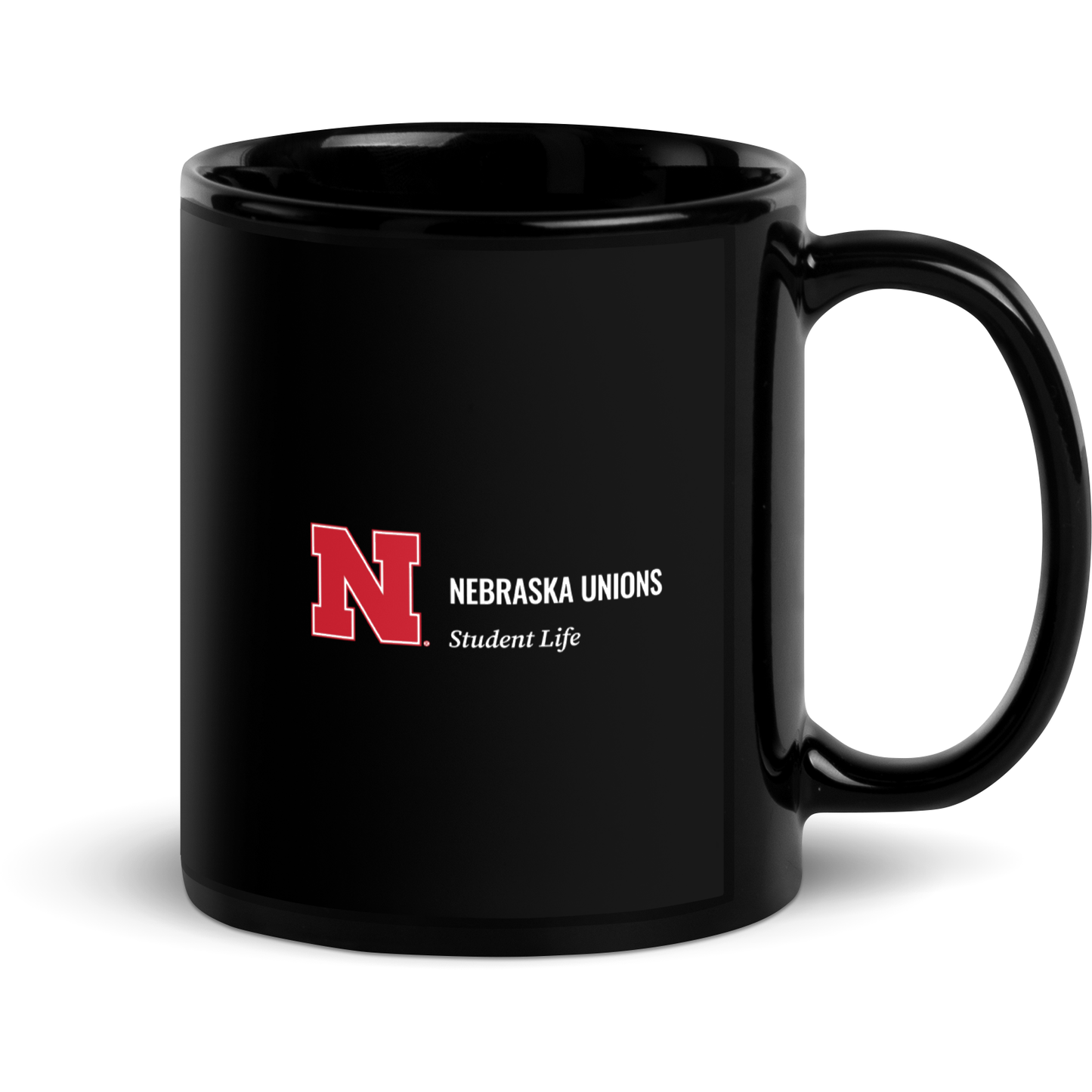 Unions Black Glossy Mug