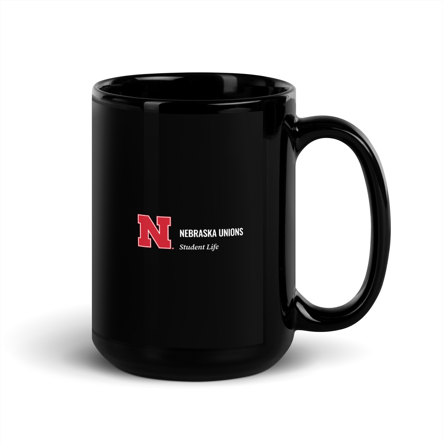 Unions Black Glossy Mug