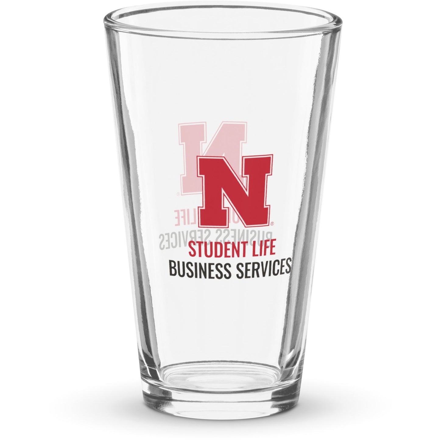 Business Services Shaker pint glass
