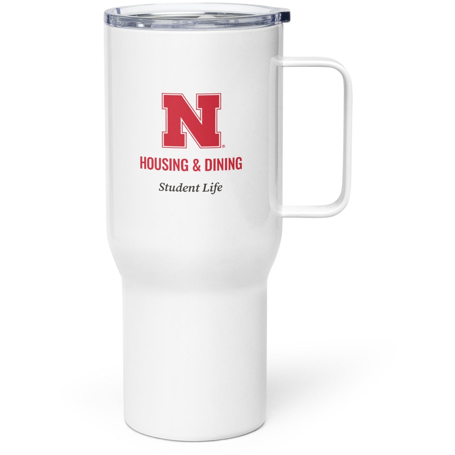 Housing & Dining Travel mug with a handle