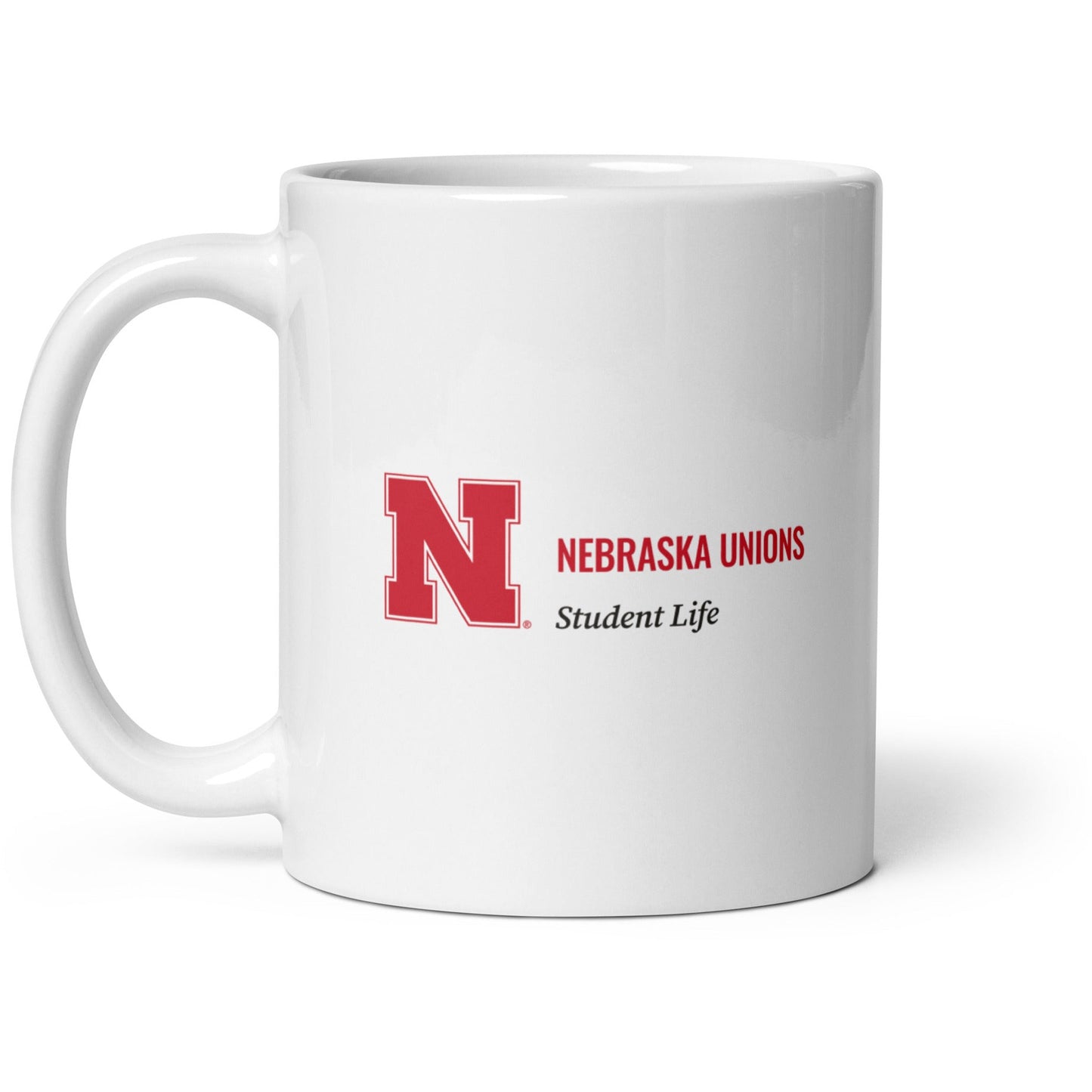 Unions White glossy mug