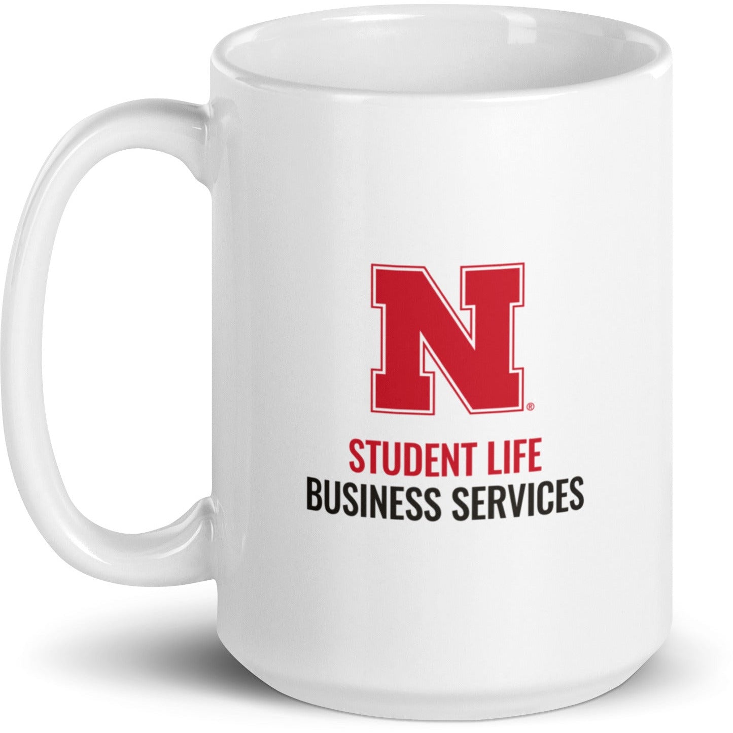 Business Services White glossy mug
