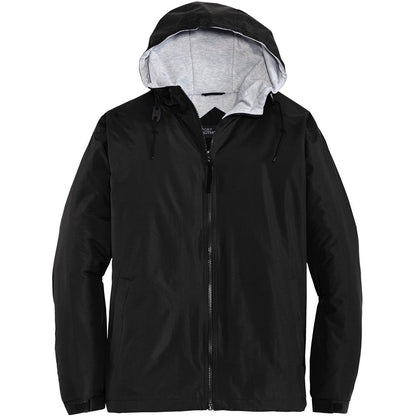 Black/ Light Oxford