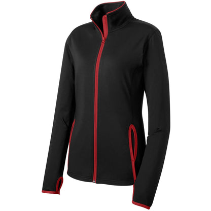 Black/ True Red