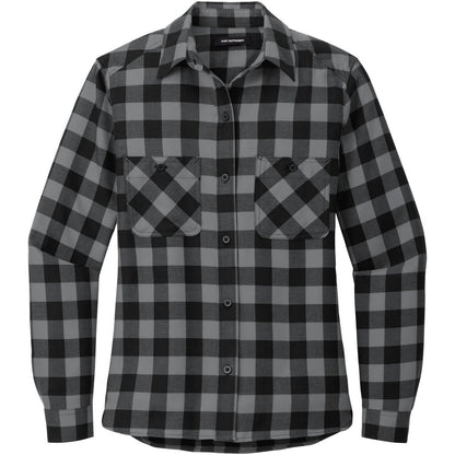 Grey/ Black Buffalo Check