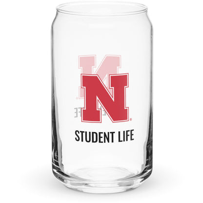 Student Life Can-shaped glass