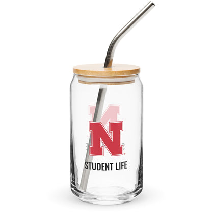Student Life Can-shaped glass